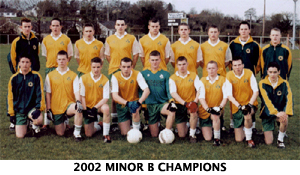2002 Minor B Champions